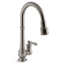 Kohler Artifacts 1.5 GPM Single Hole Pull Down Kitchen Faucet - Vibrant Stainless Kohler Artifacts 1.5 GPM Single Hole Pull Down Kitchen Faucet - Vibrant Stainless