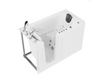 ANZZI Walk-in Tub 30" x 60" Left Drain Quick Fill Walk-In Whirlpool and Air Tub with Powered Fast Drain in White (3060WIL)