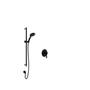 Rohl Wellsford Pressure Balanced Shower System with Hand Shower and Valve Trim  - Matte Black