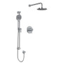 Rohl GS Thermostatic Shower System with Shower Head and Hand Shower Chrome