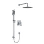 Rohl Zendo Thermostatic Shower System with Shower Head and Hand Shower - Chrome