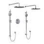 Rohl Paradox Shower System with Shower Head and Hand Shower- Chrome