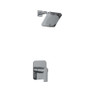 Rohl Fresk Pressure Balanced Shower System with Shower Head, Shower Arm, and Valve Trim - Chrome
