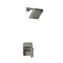Rohl Fresk Pressure Balanced Shower System with Shower Head, Shower Arm, and Valve Trim - Brushed Nickel
