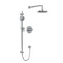 Rohl Paradox Shower System with Shower Head and Hand Shower