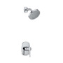 Rohl Venty Pressure Balanced Shower System with Shower Head, Shower Arm, and Valve Trim - Chrome