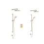 Rohl Tenerife Thermostatic Shower with Shower Head and Hand Shower  Satin Nickel
