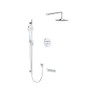 Rohl Paradox Shower System with Shower Head and Hand Shower  Chrome