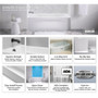 Kohler Villager Collection 60" Three Wall Alcove Cast Iron Three Wall Alcove Soaking Bath Tub with Left Hand Drain -Biscuit