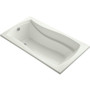 Kohler Mariposa Collection 66" Drop In Soaking Bath Tub with Reversible Drain - Dune
