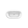 Kohler Underscore 66" Drop In or Undermount Acrylic Soaking Tub with Center Drain - White