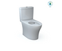 TOTO Aquia IV 0.9 / 1.28 GPF Dual Flush Two Piece Elongated Toilet with Push Button Flush