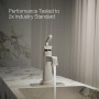 Kohler Riff® Single-handle Bathroom Sink Faucet, 1.2 GPM - Vibrant Brushed Nickel