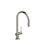 Riobel Azure Pulldown Kitchen Faucet Polished Nickel