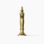 Kohler Artifacts® Bathroom Sink Faucet Spout With Column Design, 1.2 GPM - Vibrant Brushed Moderne Brass