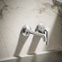 Kohler Tone™ Wall-mount Single-handle Bathroom Sink Faucet, 1.2 GPM - Polished Chrome