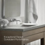 Kohler Tone™ Wall-mount Single-handle Bathroom Sink Faucet, 1.2 GPM - Polished Chrome