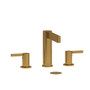 Riobel Paradox Widespread Lavatory Faucet - Brushed Gold