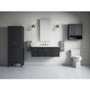 Kohler Winnow 48" Free Standing Single Basin Vanity Set with Cabinet, and Quartz Vanity Top - Slate Grey
