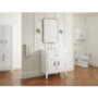 Kohler Southerk 30" Free Standing Single Basin Vanity Set with Cabinet and Quartz Vanity Top - White