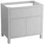 Kohler Kresla 37" Free Standing Single Basin Vanity Set with Cabinet and Quartz Vanity Top - Atmos Grey