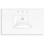 Kohler Kresla 37" Free Standing Single Basin Vanity Set with Cabinet and Quartz Vanity Top - White