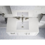 Kohler Winnow 36" Free Standing Single Basin Vanity Set with Cabinet, and Quartz Vanity Top - White