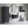 Kohler Winnow 24" Free Standing Single Basin Vanity Set with Cabinet, and Quartz Vanity Top - Slate Grey