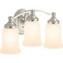 Kohler Lighting Bancroft 3 Light 16" Wide Bathroom Vanity Light - Brushed Nickel