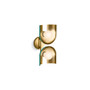 Kohler Lighting Jabot 2 Light 8" Tall Wall Sconce - Jade Brushed Moderne Brass