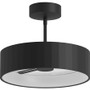 Kohler Lighting Simpalo 14" LED Semi-Flush Mount Ceiling Light - Matte Black