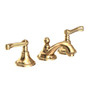 Newport Brass Amisa 1.2 GPM Widespread Bathroom Faucet with Pop-Up Drain Assembly -  Polished Brass Uncoated (Living)