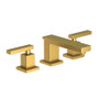 Newport Brass Skylar 1.2 GPM Widespread Bathroom Faucet with Pop-Up Drain Assembly - Satin Brass (PVD)