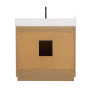 Altair Gavino 36" Single Bathroom Vanity with Grain White Composite Stone Countertop Altair Gavino 36" Single Bathroom Vanity with Grain White Composite Stone Countertop