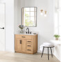 Altair Gavino 36" Single Bathroom Vanity with Grain White Composite Stone Countertop Altair Gavino 36" Single Bathroom Vanity with Grain White Composite Stone Countertop