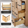 Altair Anais 72" Double Bathroom Vanity in Light Brown with Engineered Stone Countertop Altair Anais 72" Double Bathroom Vanity in Light Brown with Engineered Stone Countertop