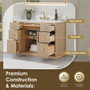 Altair Barnett Bathroom Vanity in Natural Oak with Grain White Engineered Stone Countertop No Mirror Altair Barnett Bathroom Vanity in Natural Oak with Grain White Engineered Stone Countertop No Mirror