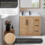 Altair Anais 36" Single Bathroom Vanity in Light Brown with Engineered Stone Countertop Altair Anais 36" Single Bathroom Vanity in Light Brown with Engineered Stone Countertop