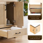 Altair Bondi 24" Single Bathroom Vanity in Light Brown with White Ceramic Drop-in Sink Altair Bondi 24" Single Bathroom Vanity in Light Brown with White Ceramic Drop-in Sink