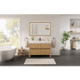 Altair Cascadia Bathroom Vanity in Weathered Fir with White Artificial Stone Integrated Sink Altair Cascadia Bathroom Vanity in Weathered Fir with White Artificial Stone Integrated Sink