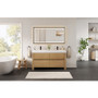 Altair Cascadia Bathroom Vanity in Weathered Fir with White Artificial Stone Integrated Sink Altair Cascadia Bathroom Vanity in Weathered Fir with White Artificial Stone Integrated Sink