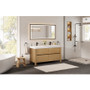 Altair Cascadia Bathroom Vanity in Weathered Fir with White Artificial Stone Integrated Sink Altair Cascadia Bathroom Vanity in Weathered Fir with White Artificial Stone Integrated Sink