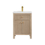 Altair Cerrito 24" Single Bathroom Vanity with White Ceramic Integrated Sink Altair Cerrito 24" Single Bathroom Vanity with White Ceramic Integrated Sink