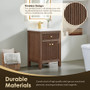 Altair Cerrito 24" Single Bathroom Vanity with White Ceramic Integrated Sink Altair Cerrito 24" Single Bathroom Vanity with White Ceramic Integrated Sink