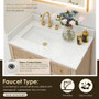 Altair Cerrito 36" Single Bathroom Vanity with Grain White Engineered Stone Countertop Altair Cerrito 36" Single Bathroom Vanity with Grain White Engineered Stone Countertop