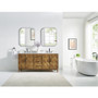 Altair Clara Bathroom Vanity in Weathered Brown with Calacatta Truffle White Quartz Countertop No Mirror Altair Clara Bathroom Vanity in Weathered Brown with Calacatta Truffle White Quartz Countertop No Mirror