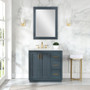Altair Clarity & main 36" Single Bathroom Vanity Set with Grain White Composite Stone Countertop Altair Clarity & main 36" Single Bathroom Vanity Set with Grain White Composite Stone Countertop