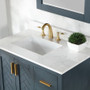 Altair Clarity & main 36" Single Bathroom Vanity Set with Grain White Composite Stone Countertop Altair Clarity & main 36" Single Bathroom Vanity Set with Grain White Composite Stone Countertop