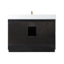 Altair Clarity & main 48" Single Bathroom Vanity Set with Grain White Composite Stone Countertop