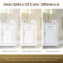 Altair Gavino 54" Double Bathroom Vanity with Grain White Engineered Stone Countertop Altair Gavino 54" Double Bathroom Vanity with Grain White Engineered Stone Countertop